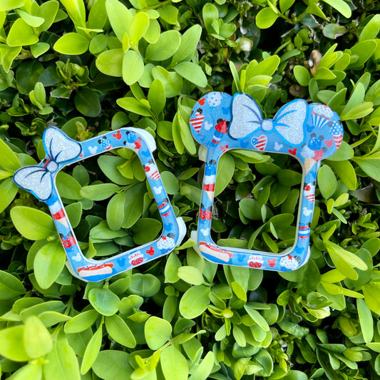 Patriotic Blue Snacks Watch Cover