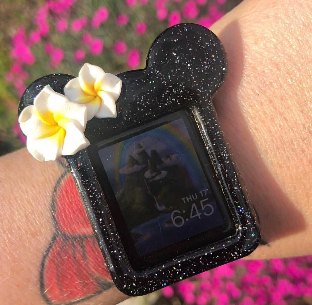 Plumeria Mouse Apple Watch Cover
