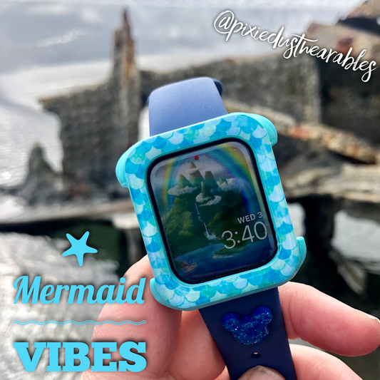 Mermaid Vibes Square Everyday Watch Cover